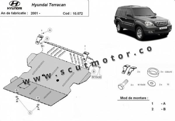 Scut motor Hyundai Terracan 1
