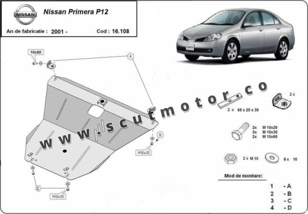 Scut motor Nissan Primera P12 1