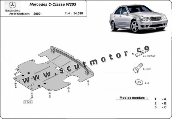 Scut motor Mercedes C-Class 1