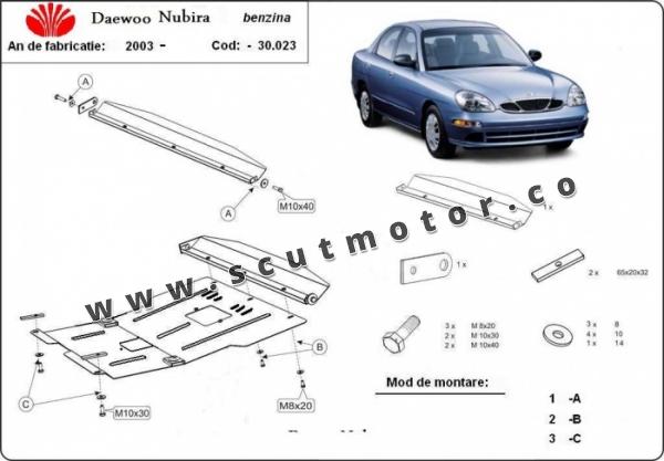 Scut motor Daewoo Nubira 1