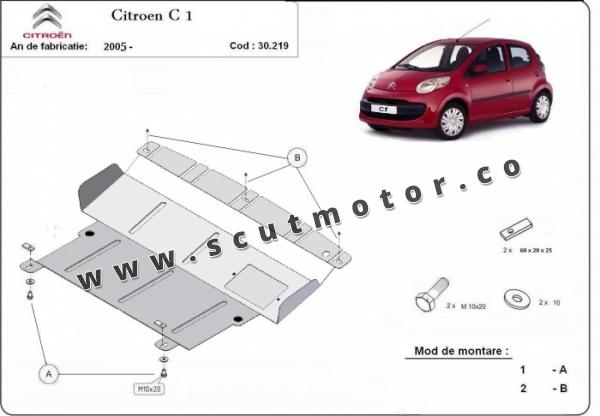 Scut motor Citroen C 1 1