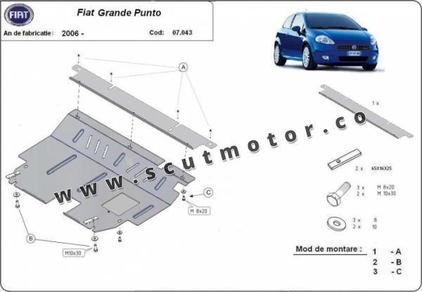 Scut motor Fiat Grande Punto 1