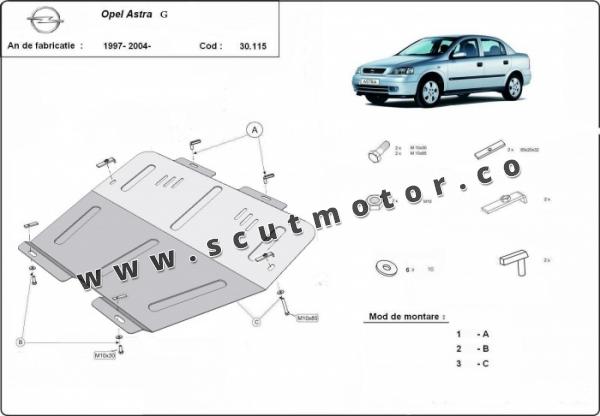 Scut motor Opel Astra G 1