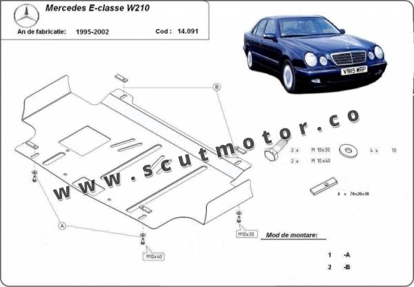 Scut motor Mercedes E-Class W210 1