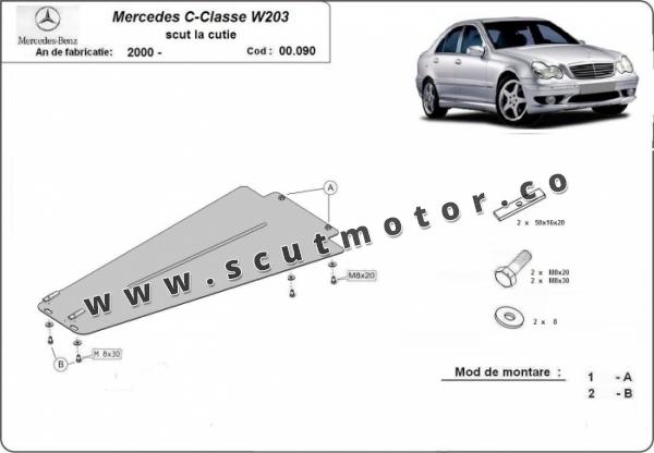 Scut cutie de viteză automată Mercedes C-Clasee W203 1