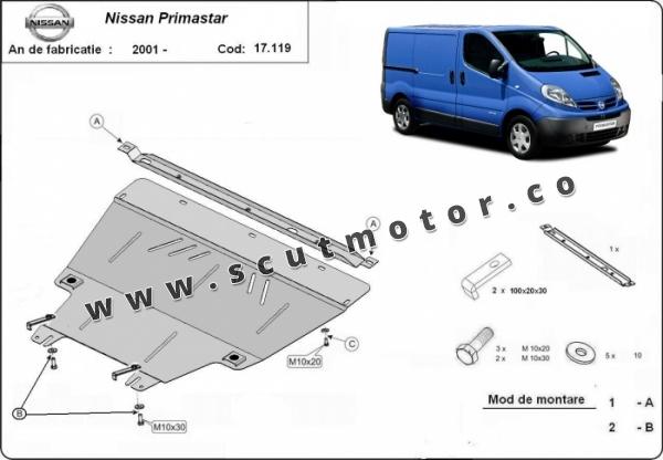 Scut motor Nissan Primastar 1