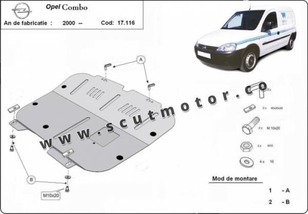 Scut motor Opel Combo 1