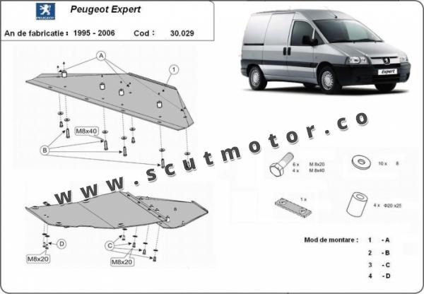 Scut motor Peugeot Expert 1