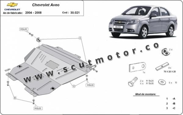 Scut motor Chevrolet Aveo 1