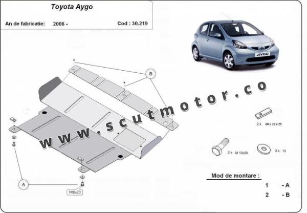 Scut motor Toyota Aygo AB10 1