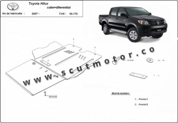 Scut diferențial Toyota Hilux 1