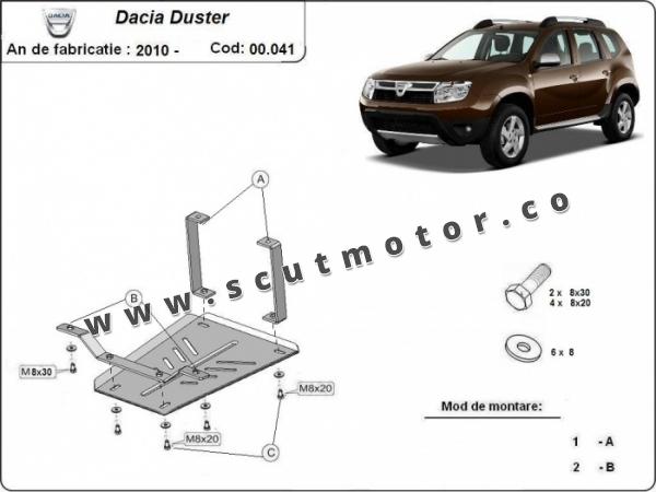 Scut diferențial Dacia Duster 1