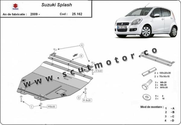 Scut motor Suzuki Splash 1