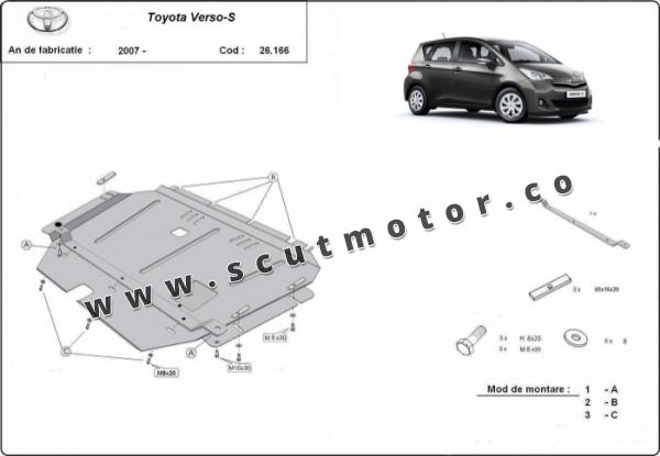 Scut motor Toyota Verso-S 1