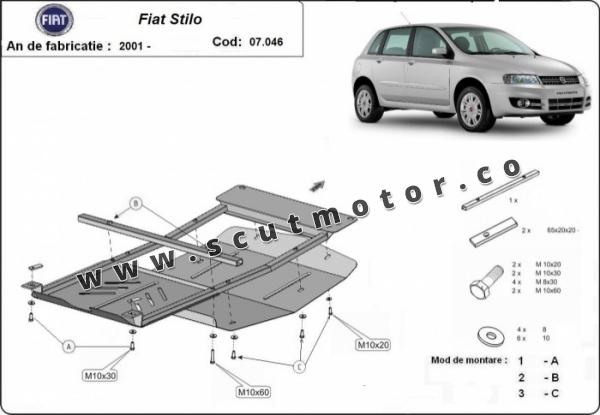 Scut motor Fiat Stilo 1