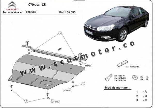 Scut motor citroen C5 1