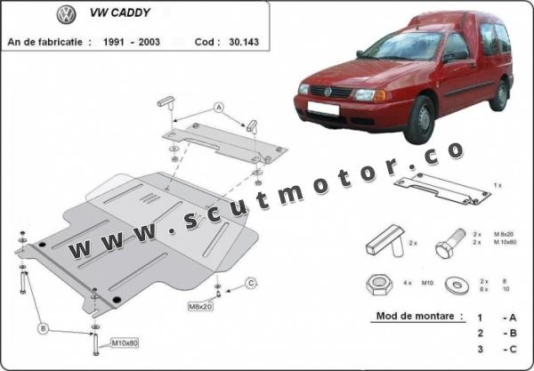 Scut motor Volkswagen Caddy 1