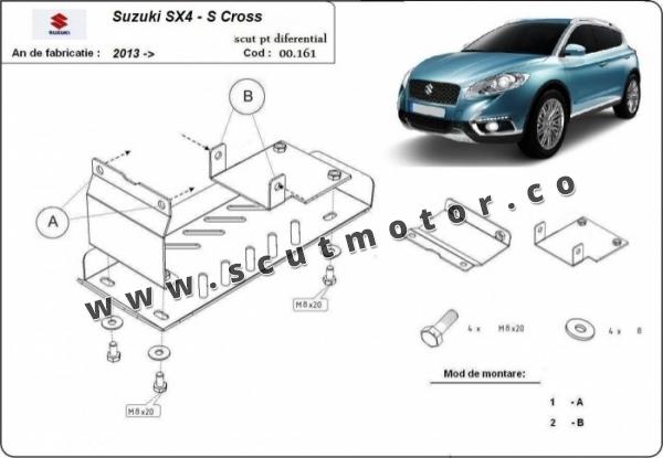 Scut diferențial Suzuki S-Cross - 4WD 1