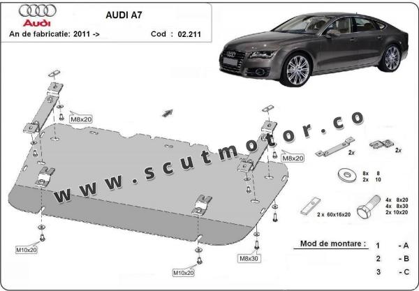 Scut motor Audi A7 6