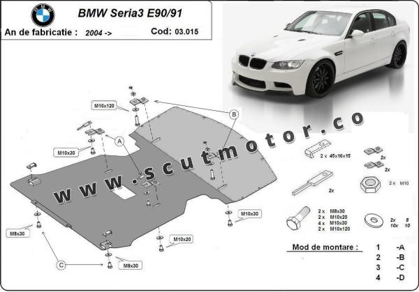 Scut motor BMW Seria 3 E90/91 1