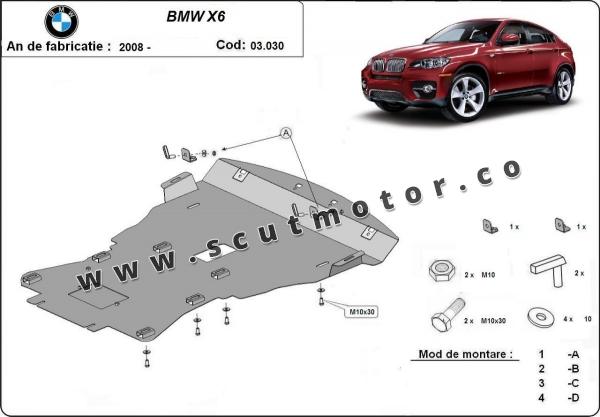 Scut motor BMW X6 1