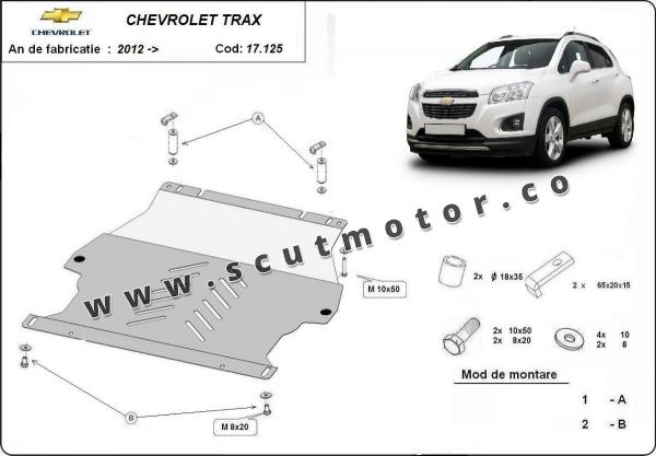 Scut motor și cutie de viteză Chevrolet Trax 1