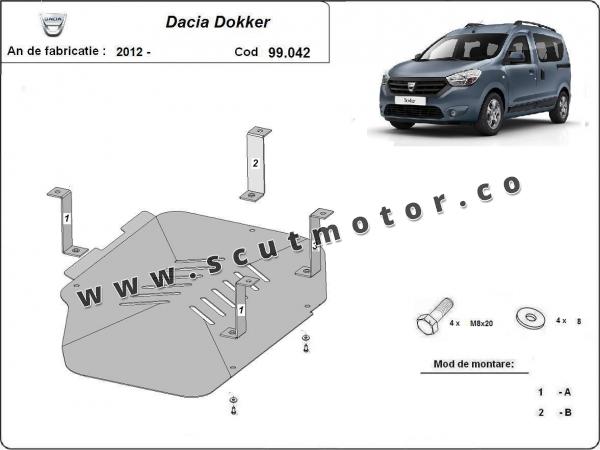 Scut rezervor Dacia Dokker 1