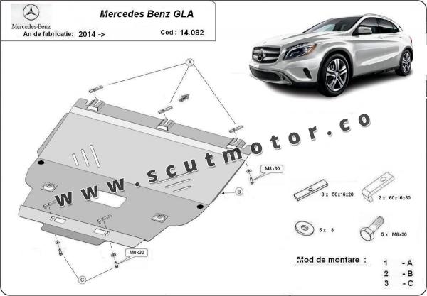 Scut motor Mercedes GLA X156 1