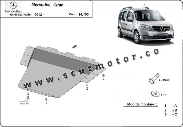 Scut motor Mercedes Citan 1