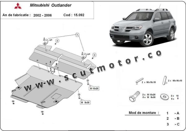 Scut motor Mitsubishi Outlander 1