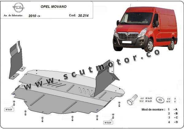 Scut motor Opel Movano 1