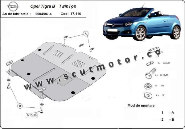 Scut motor Opel Tigra 1