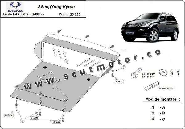Scut motor SsangYong Kyron 1