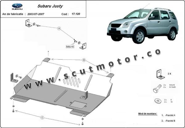 Scut motor Subaru Justy 1