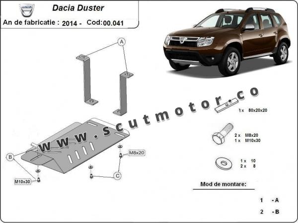 Scut diferențial Dacia Duster 4x4 1