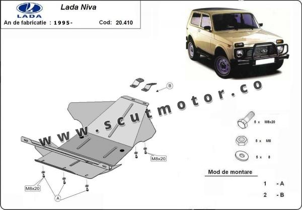 Scut motor Lada Niva 3