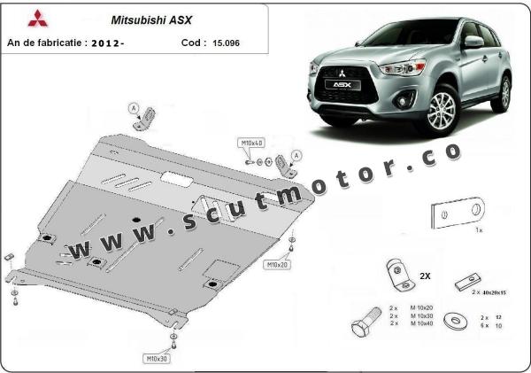 Scut motor și cutie de viteză Mitsubishi ASX 1