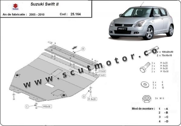 Scut motor Suzuki Swift 2 1