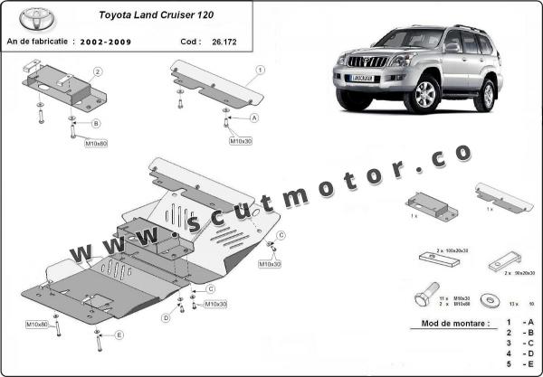 Scut motor Toyota Land Cruiser J120 1