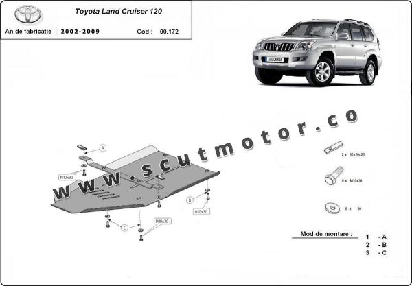 Scut cutie de viteză Toyota Land Cruiser  J120 1