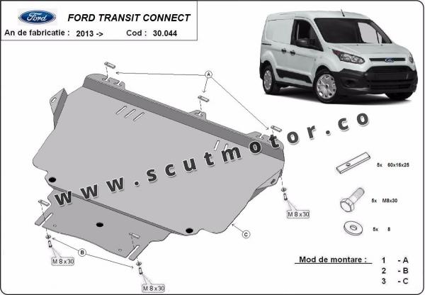 Scut motor Ford Transit Connect 1