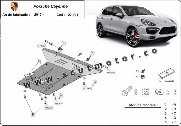 Scut motor Porsche Cayenne 1