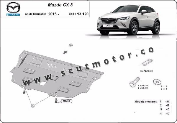 Scut motor Mazda CX3 1