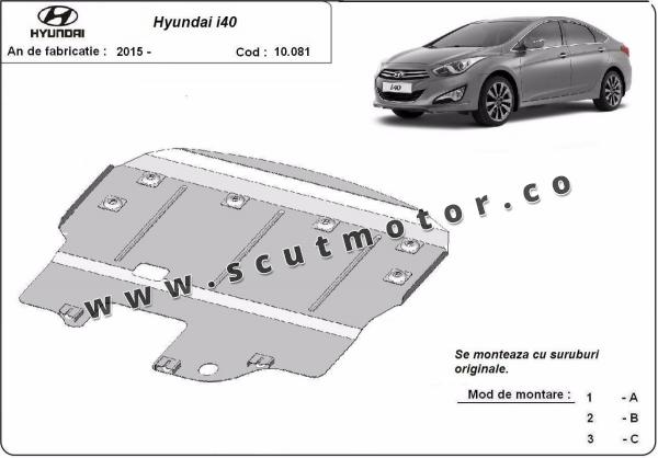 Scut motor si cutie de viteza Hyundai i40 1