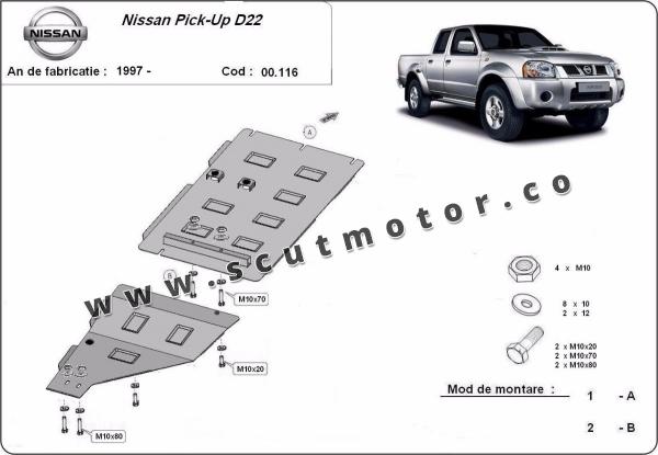 Scut cutie de viteza Nissan Pick Up (D22) 1