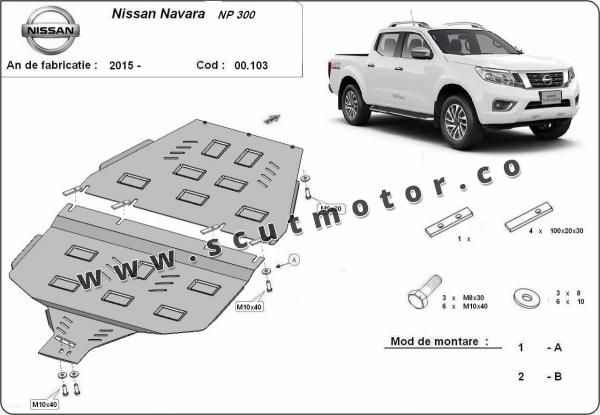 Scut cutie de viteză Nissan Navara NP300 după 2015 1
