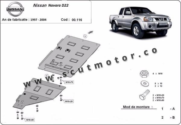 Scut cutie de viteza Nissan Navara D22 1