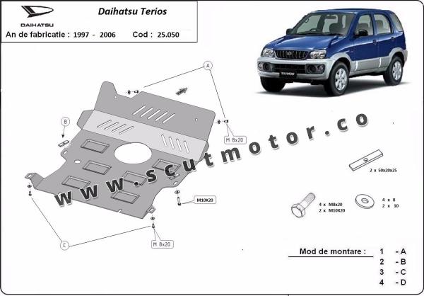 Scut motor Daihatsu Terios 1