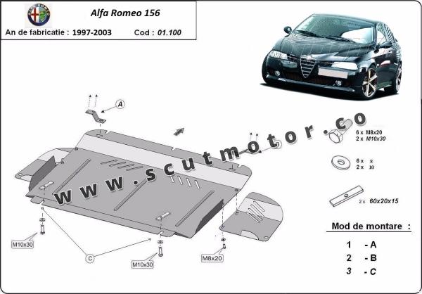 Scut motor Alfa Romeo 156 1