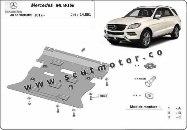 Scut motor Mercedes ML W166 1